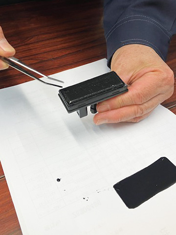 フラッシュラバー加工手順：5-1