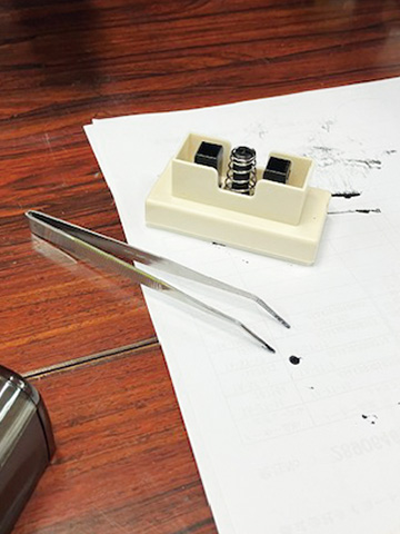 フラッシュラバー加工手順：6-1